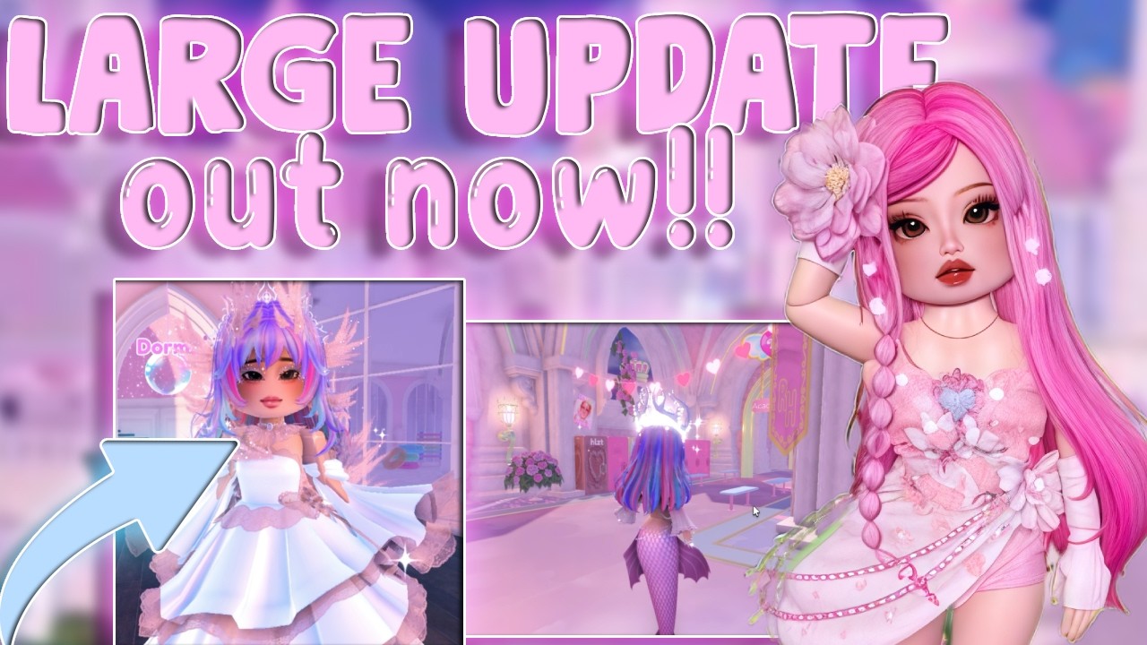 NEW SET AND PART OF SCHOOL OUT NOW!!| PLUS HALOS| royal high