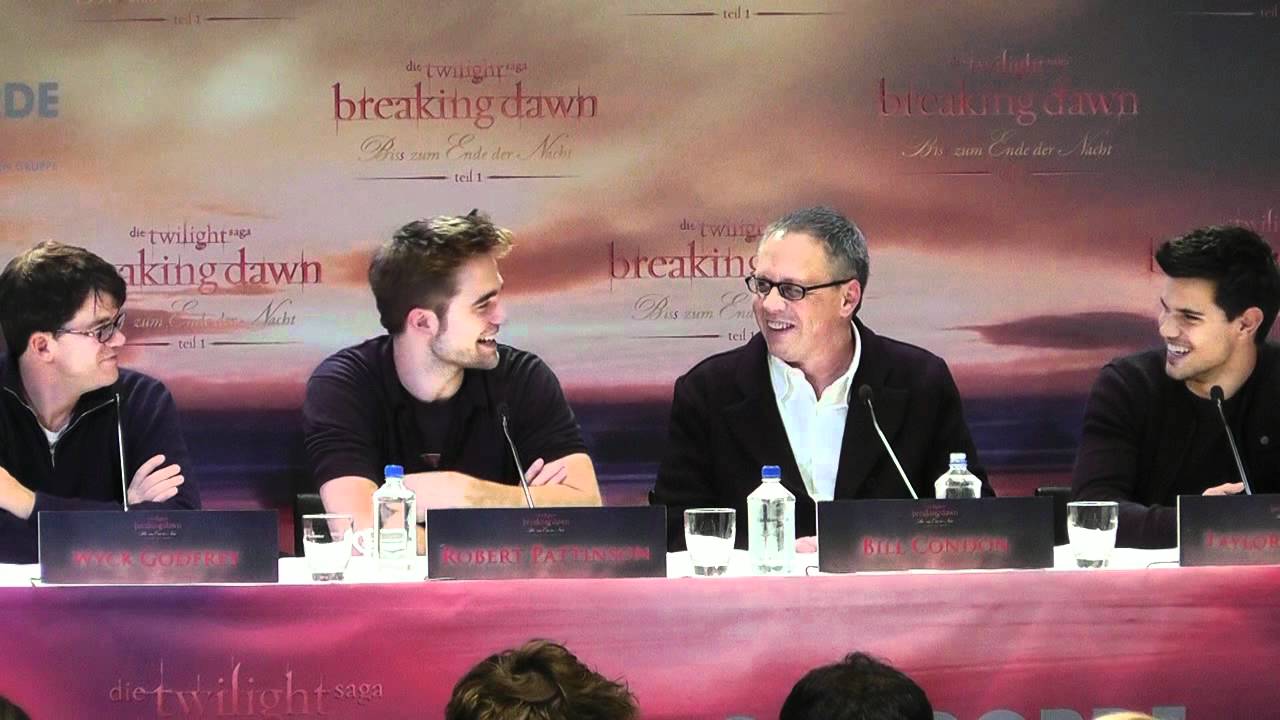 Robert Pattinson & Taylor Lautner - Breaking Dawn Press Conference Berlin - 18.11.2011