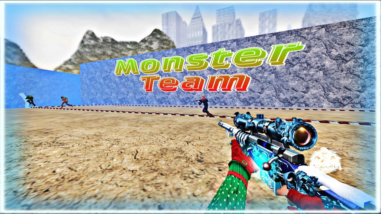 Counter strike : Server Monster Team  | Map: ze_dust_escape_remake_dpfix With @monster_mee
