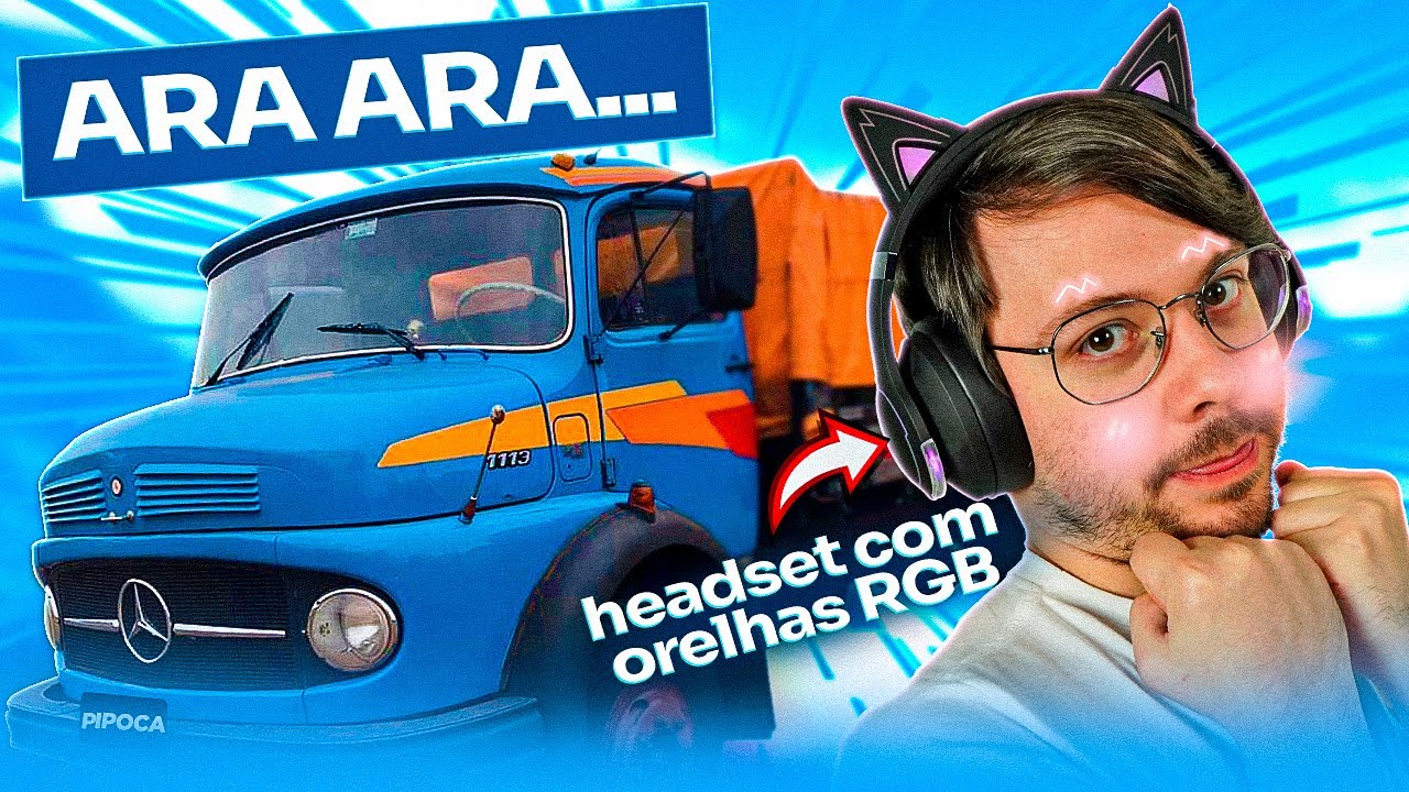 HEADSET RGB SEM FIO COM ORELHAS DE GATO MAGNÉTICAS... EDIFIER HECATE G5BT CAT