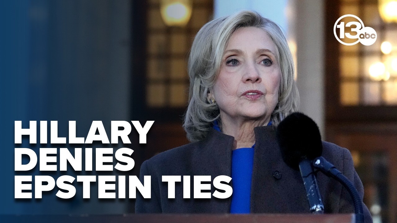 Hillary Clinton questioned for 6 hours on Epstein ties; leaked photo pauses deposition