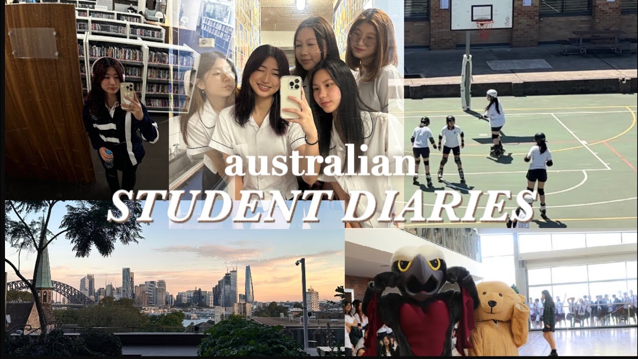 australian hs; fun days // swimming carnival, photo day, dodgeball, games night!! 🇦🇺💌