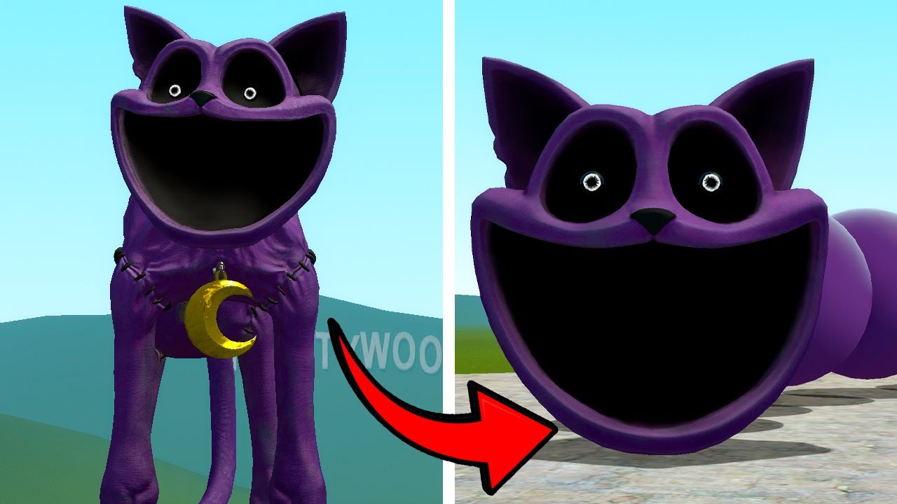 WHAT IF I BECOME A HUNGRY CATNAP WORM FROM POPPY PLAYTIME CHAPTER 5 In Garry's Mod!