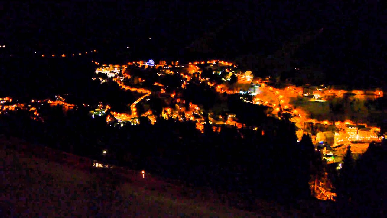 Bad Gastein bei Nacht