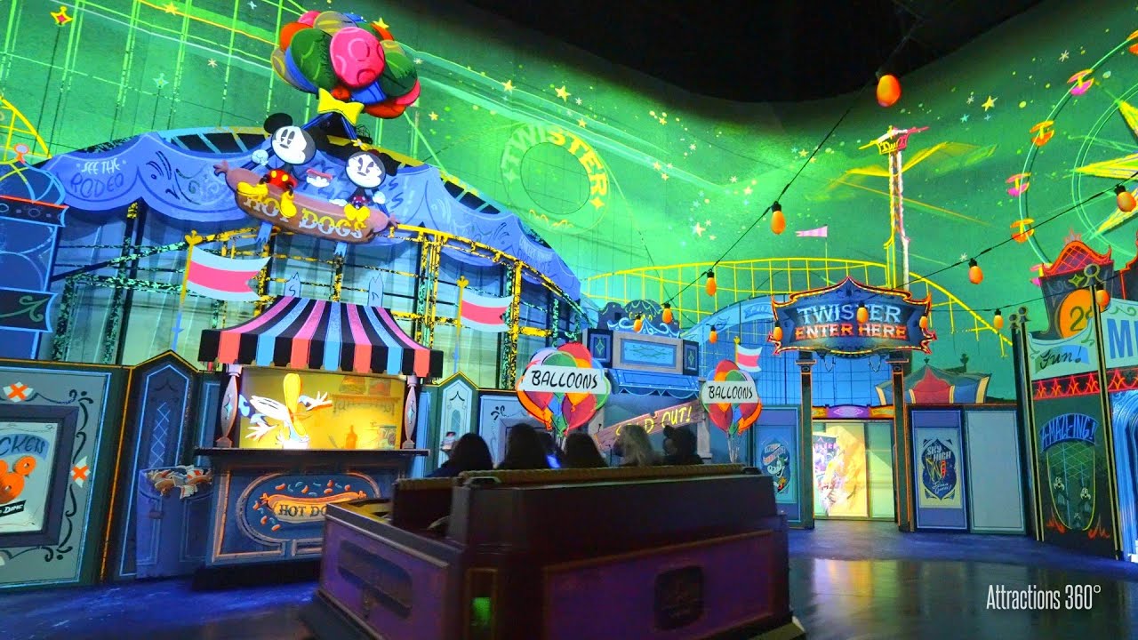 NEW! Mickey and Minnie's Dark Ride 2023 | Runaway Railway at Disneyland