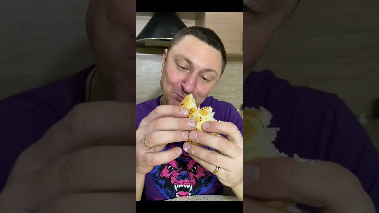 OMG hot burger with a surprise! 😁#shorts