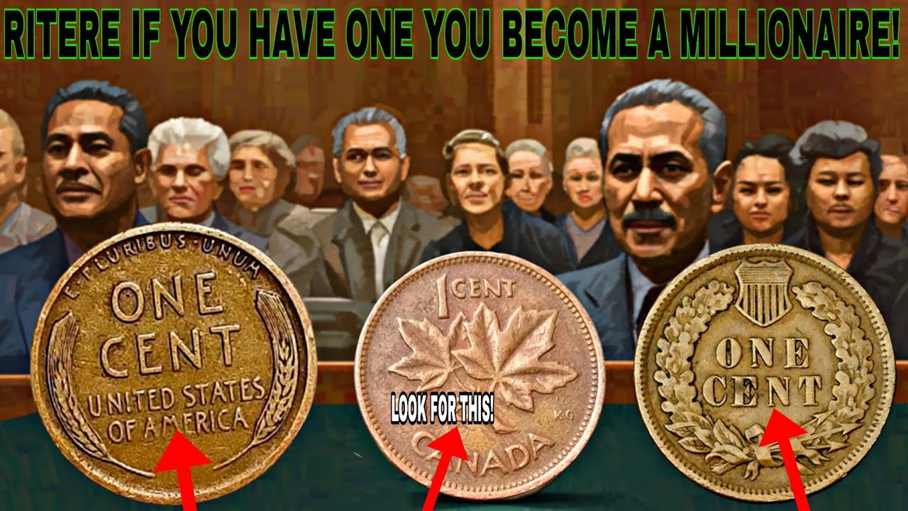 Rare Pennies Alert - Top 4 Ultra-Rare American Coins That Can Make You Rich Overnight!