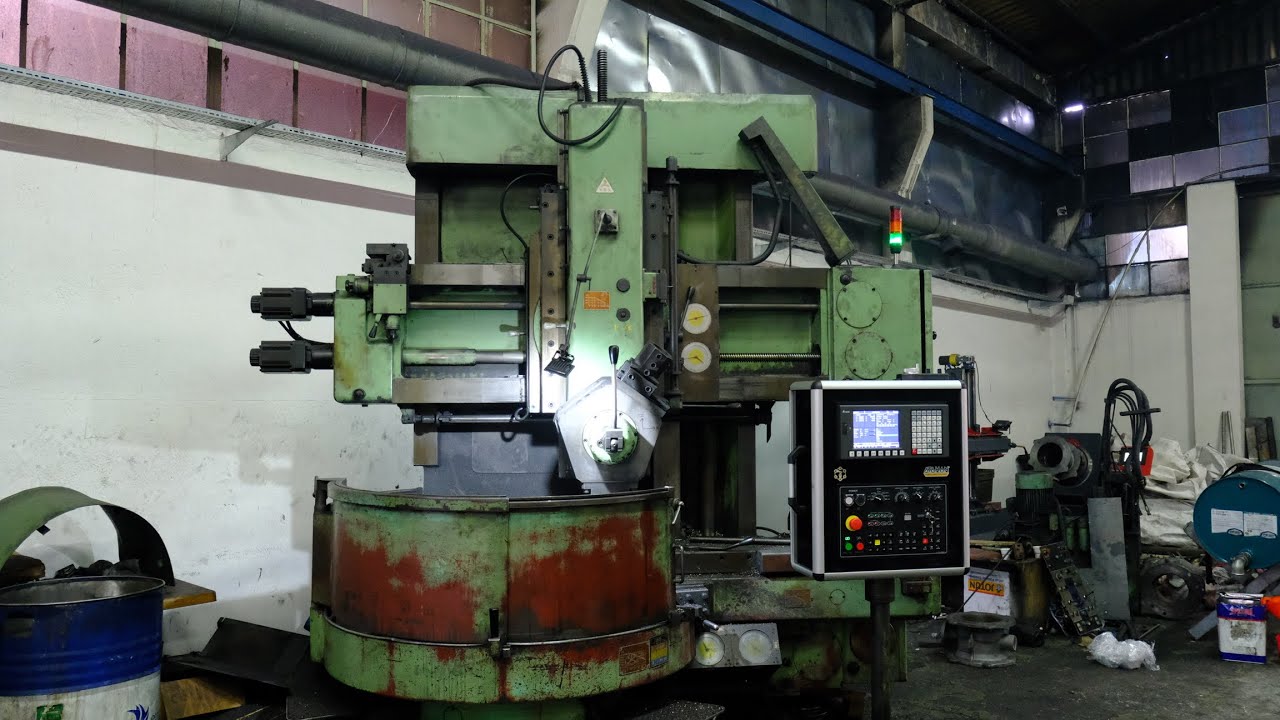 DİK TORNA OTOMASYONU ( VERTICAL LATHE CNC CONVERSION AUTOMATION )