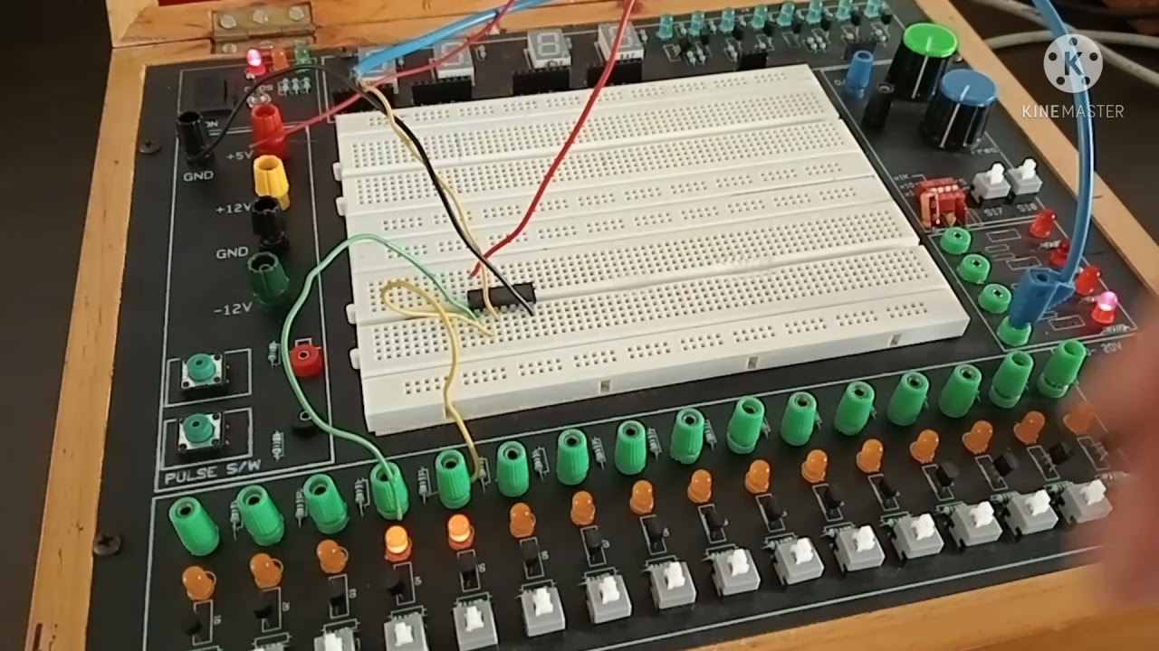 Digital Electronics Lab, AND gate using IC 7408
