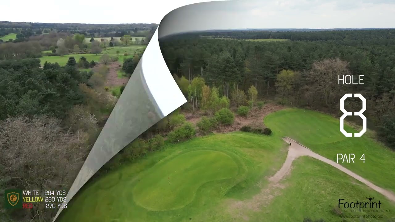 College Pines Golf Club Course Flyover