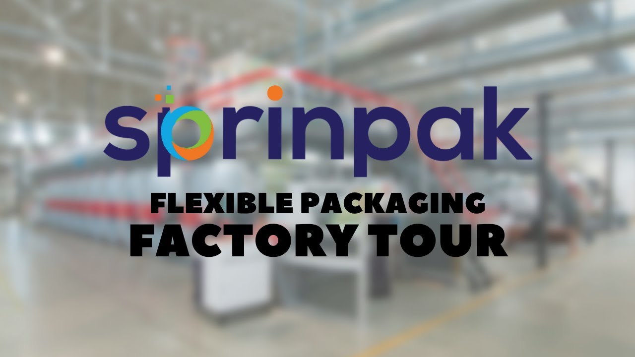 Sprinpak Factory Tour | Flexible Packaging Factory | Digital, Gravure & Unprinted Pouches