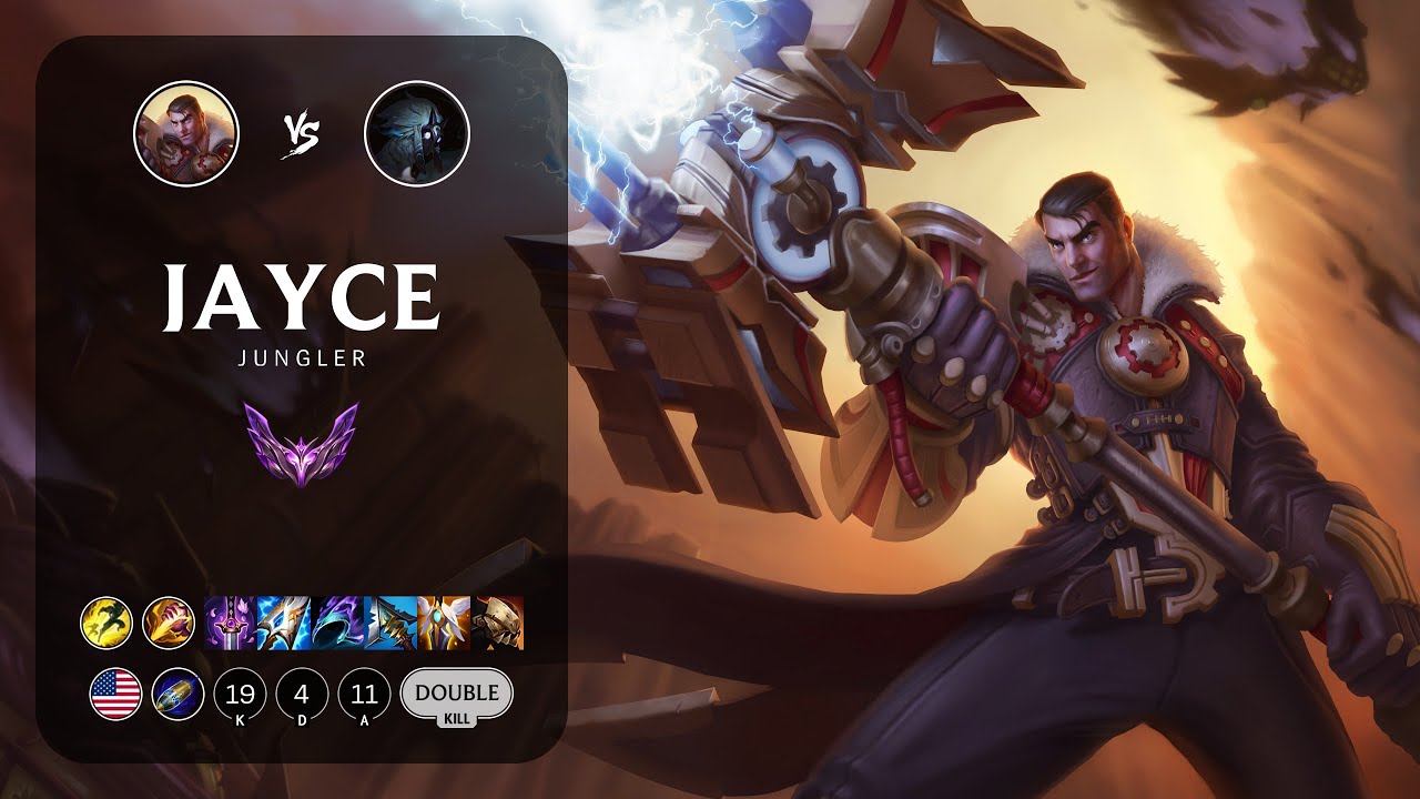Jayce Jungle vs Kindred - NA Master Patch 14.8