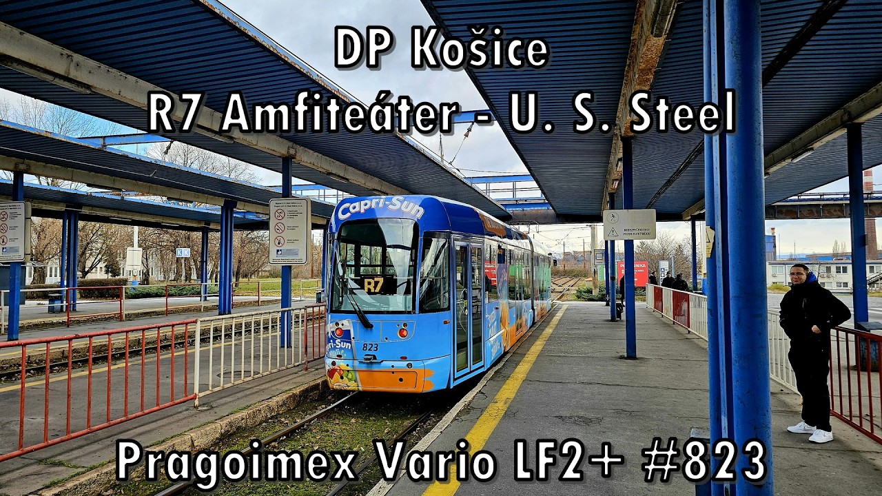 DP Košice - linka R7, Pragoimex Vario LF2+ #823