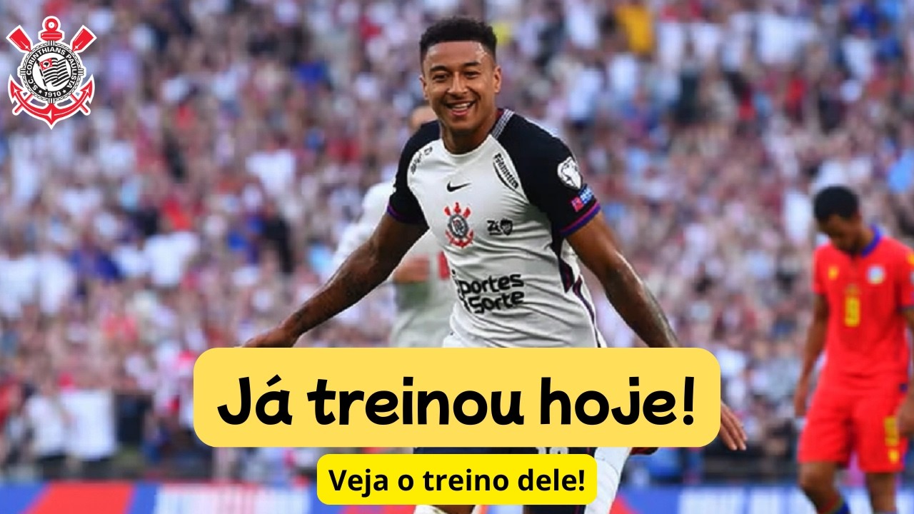 Jesse Lingard já treinou com o elenco! #corinthians #esporte #futebol #viralvideo #treino