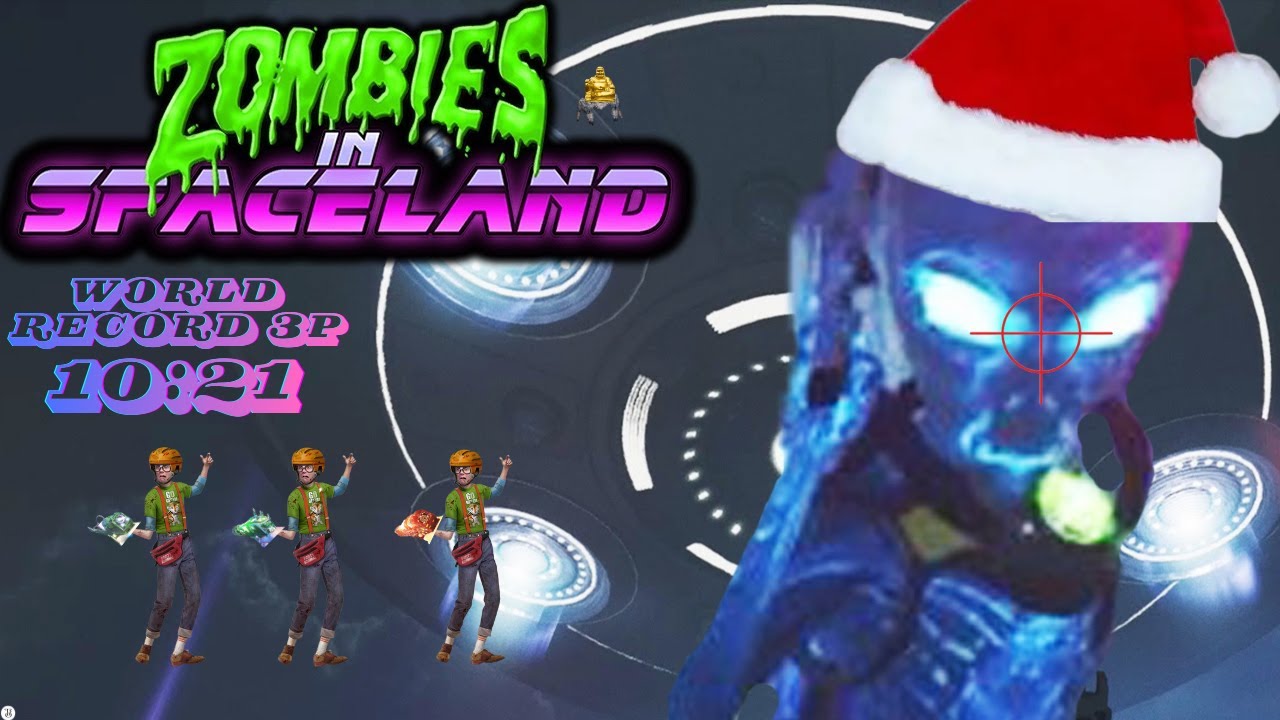 (WR) Zombies in Spaceland 3p Easter Egg Speedrun (