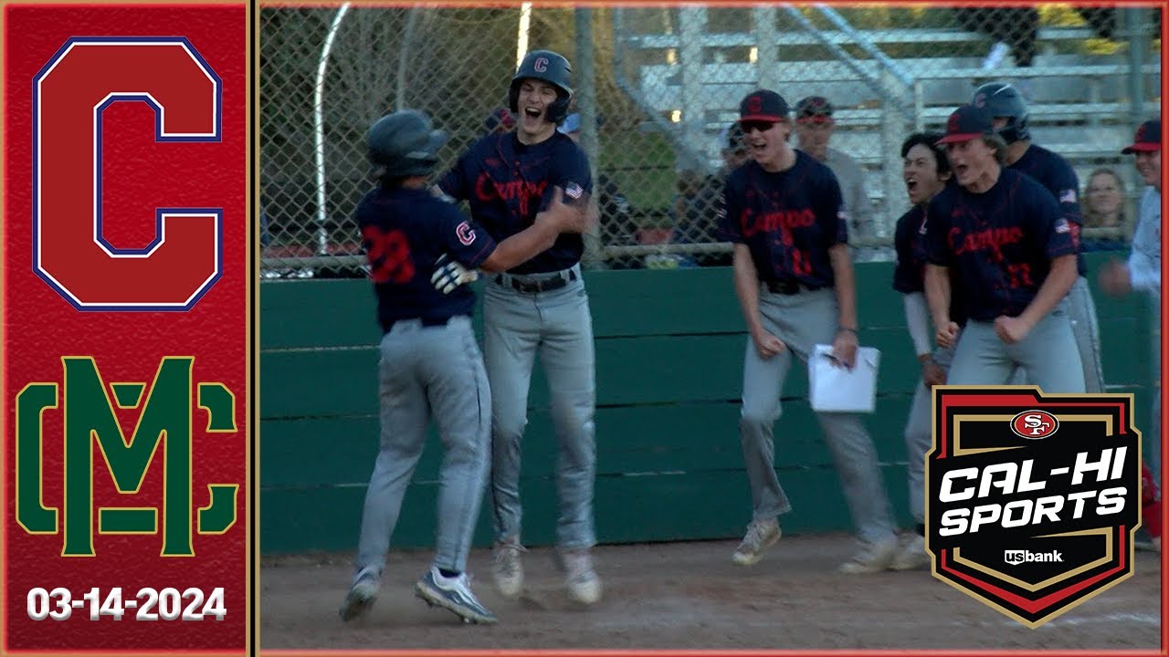 !! OFFICIAL HIGHLIGHTS !! Campolindo at Moreau Catholic Baseball