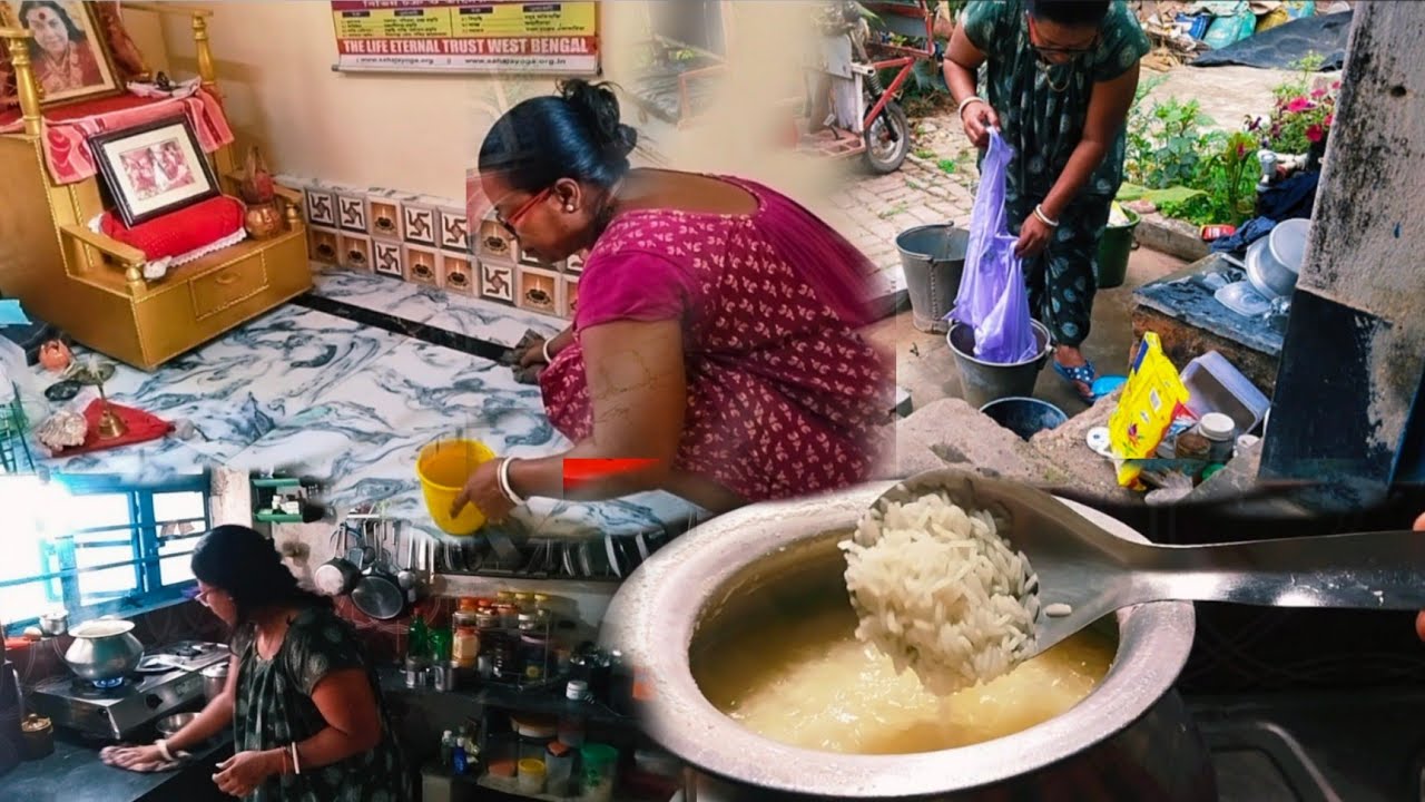 মা লক্ষ্মীর কৃপা পেতে প্রতিদিন সংসারের কাজগুলো একা হাতে কিভাবে করি | My cleaning morning routine ||