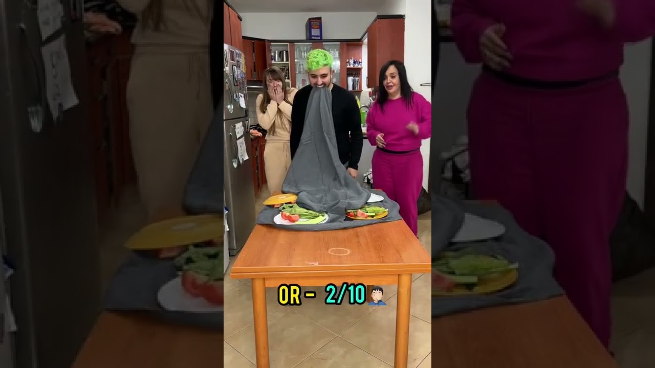 WILD Table Food Challenge! 🤯 #shorts