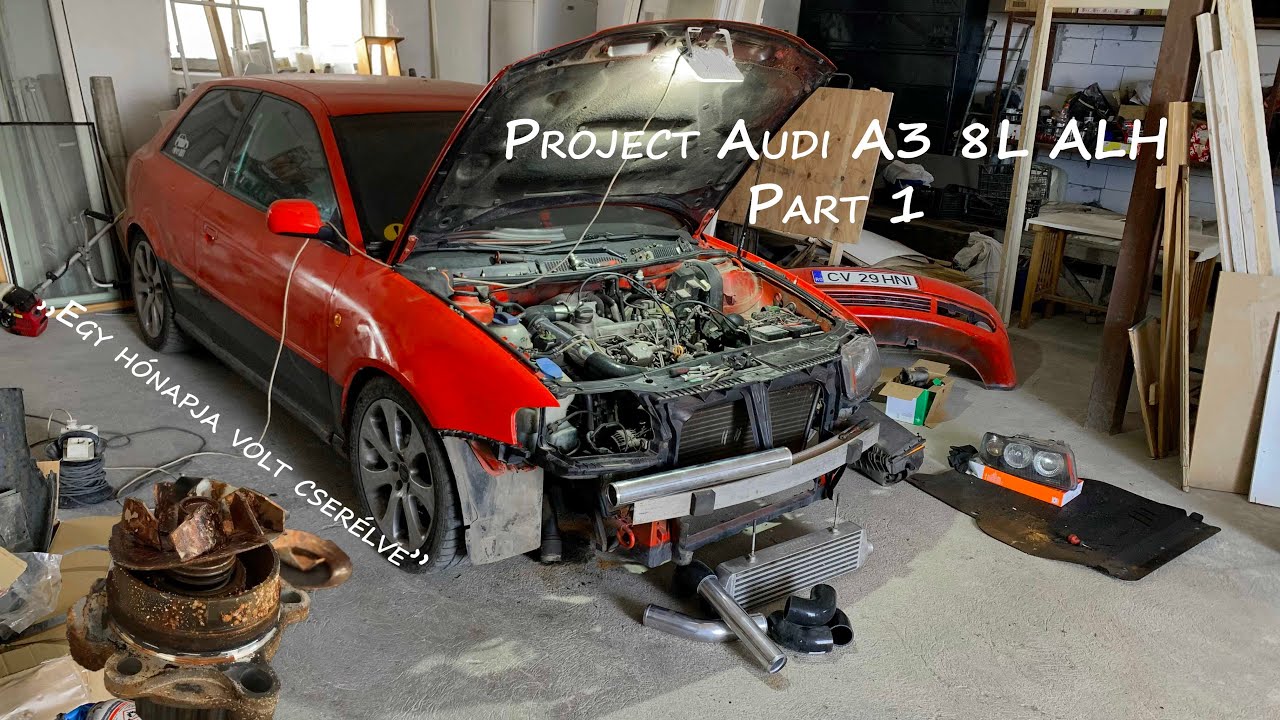 Audi A3 8L Custom cooler rendszer #elodhatos