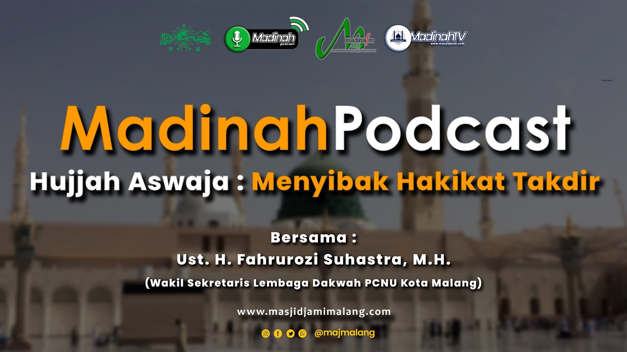 🔴 LIVE | Hujjah Aswaja : Menyibak Hakikat Takdir Bersama Ust. H. Fahrurozi Suhastra, M.H.