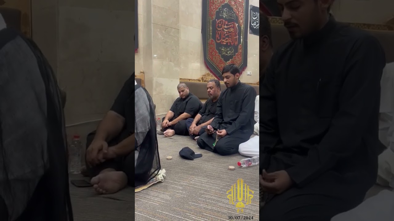 حضور جناب المولى الحكيم الإلهي والفقيه الرباني الميرزا عبدالله الاحقاقي دام ظله في كربلاء