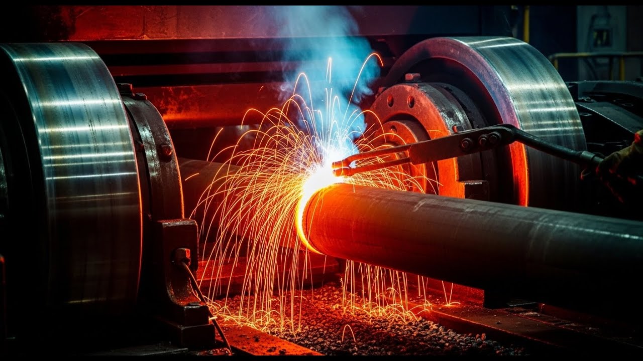How Steel Pipes Are Manufactured &ndash; Inside a Massive Heavy Industry Factory
