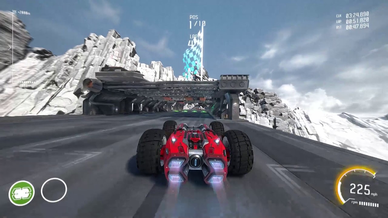 Grip Combat Racing - All Norvos Tracks - Hyper-speed Enabled