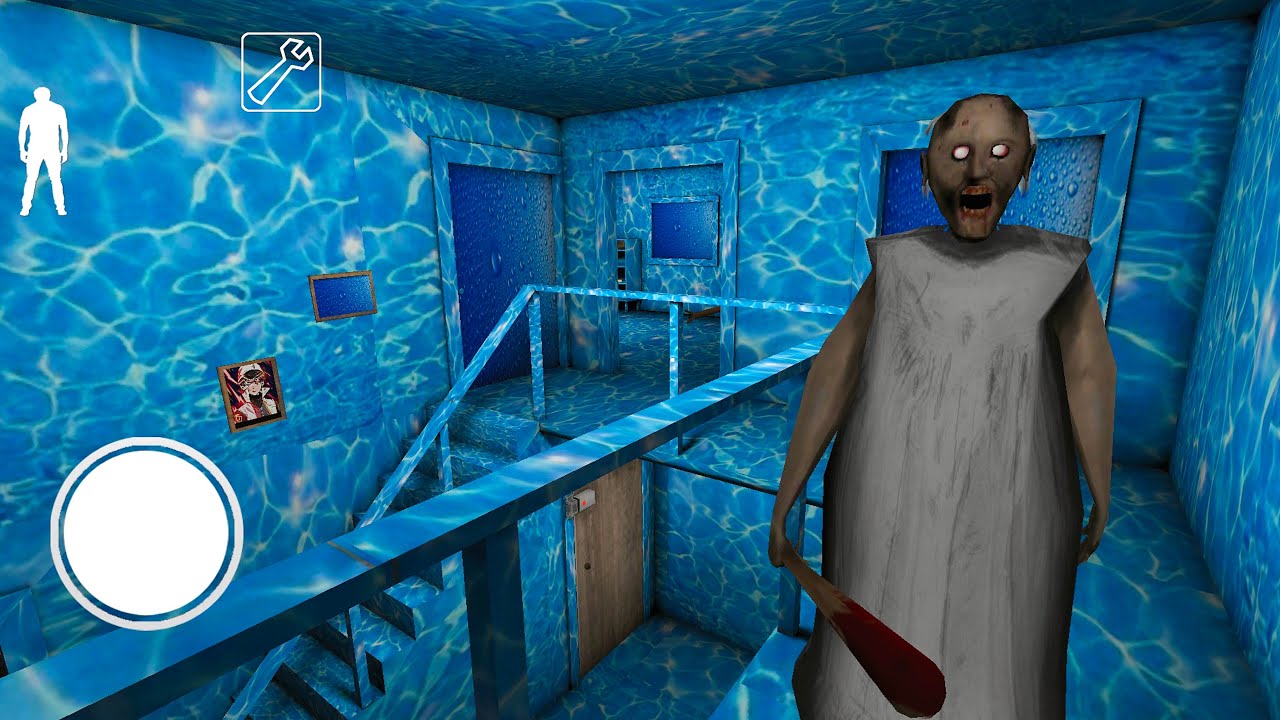 Granny Game Horror Escape Gameplay | Blue Granny Ep1