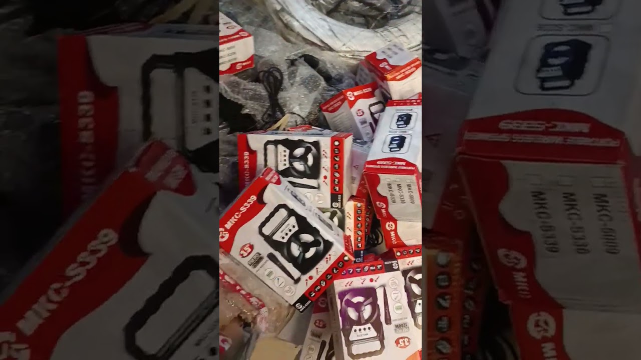 video unboxing speaker portable