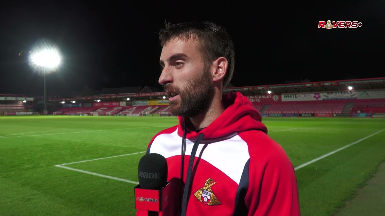 Ben Close reacts to Rovers Carabao Cup win away at Accrington