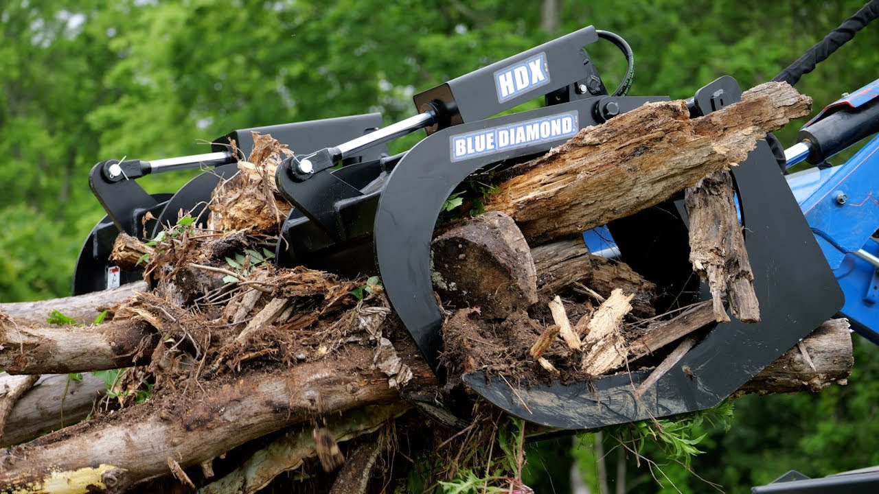 Blue Diamond&reg; HDX Series - Root Grapple & Grapple Bucket