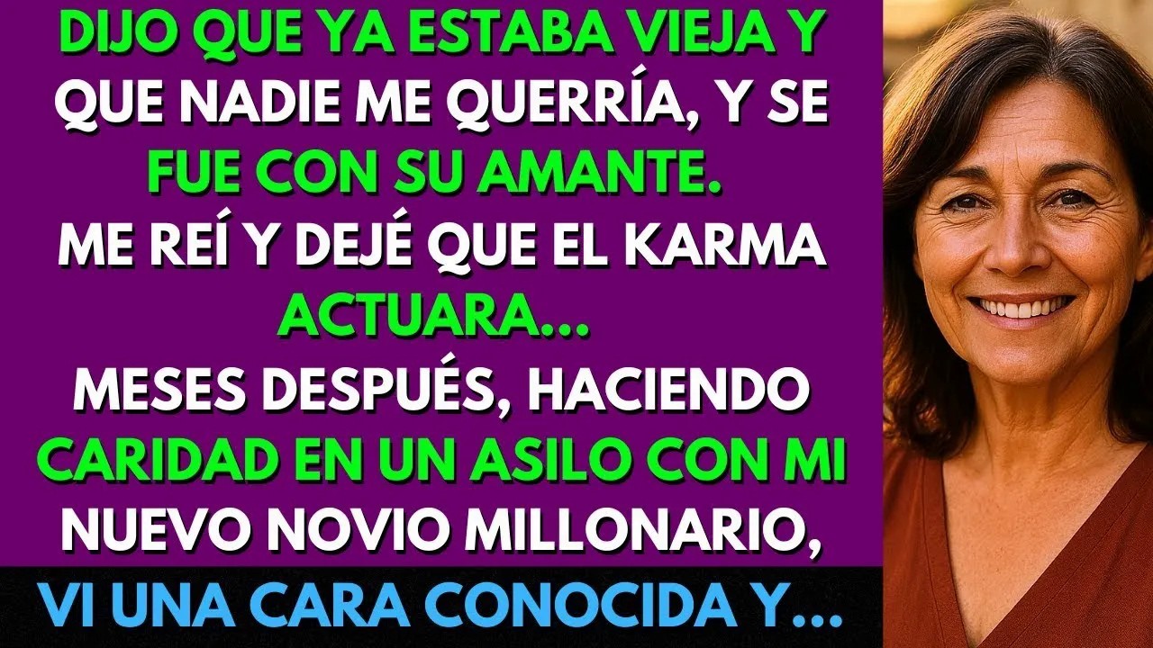 'Vas a Acabar En Un Asilo', Dijo Mi Esposo Riéndose Con Su Amante Al Lado