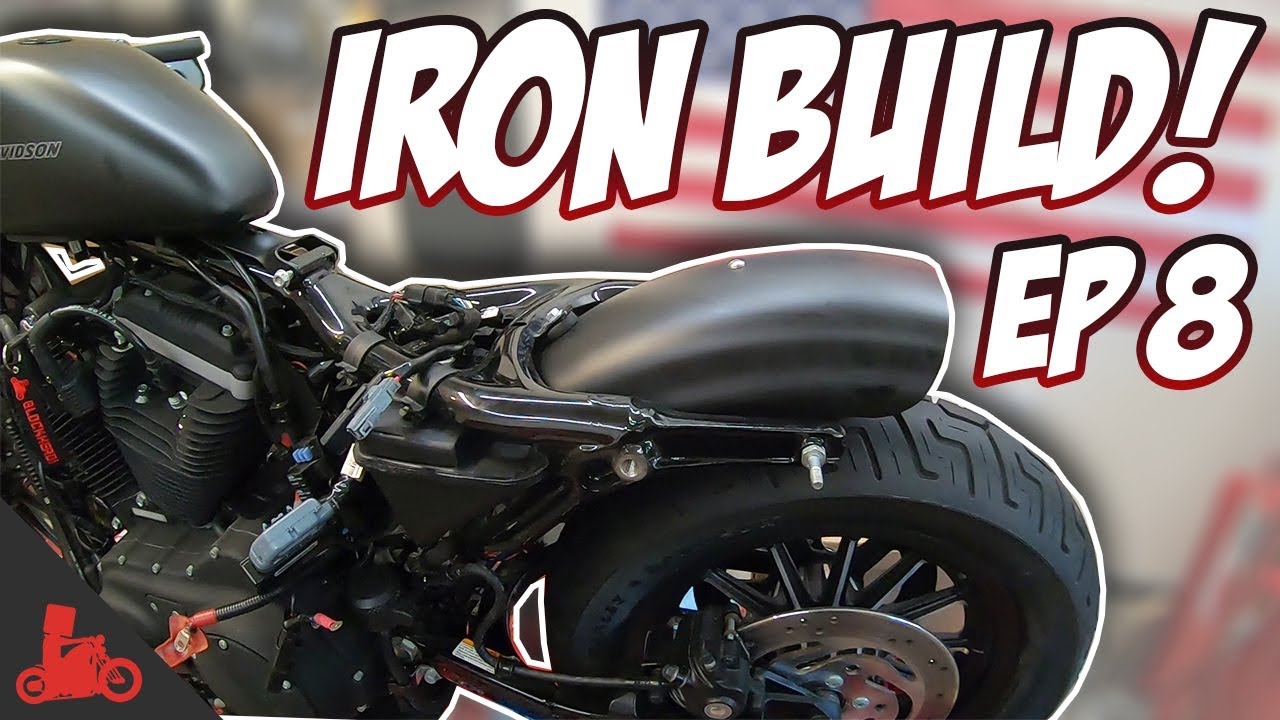 Harley Iron 883 Build! 🛠 Giveaway ALMOST Done! (S2 Ep8)