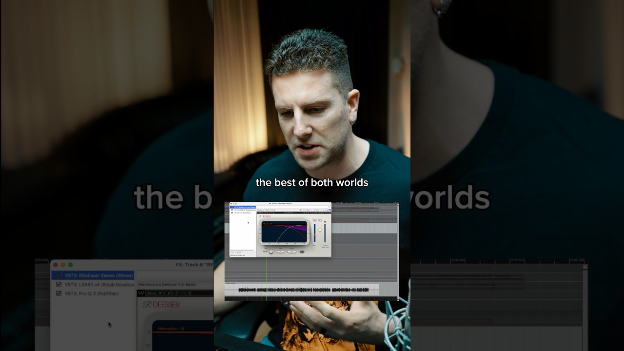 Effect processing for viral death vocals #audioproduction #mixingmusic #fallinginreverse