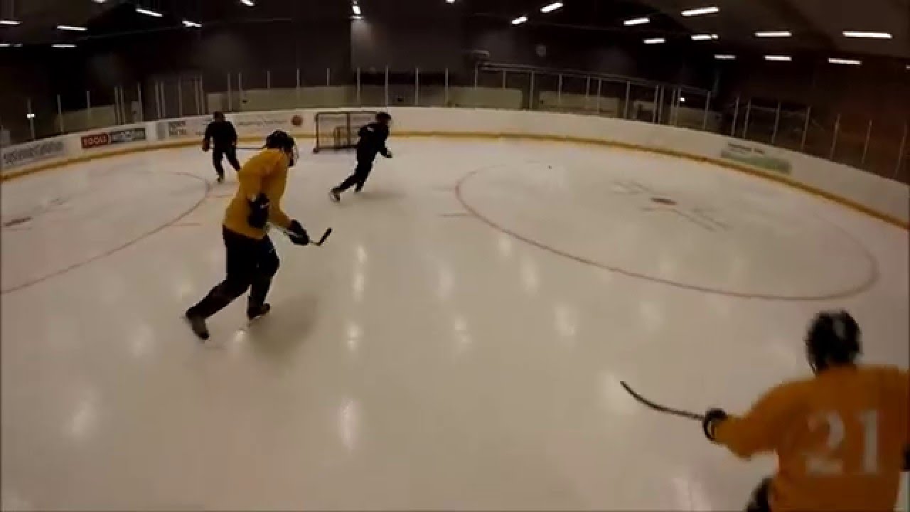 Hockeytr&auml;ning H&ouml;gasj&ouml;n 20151227
