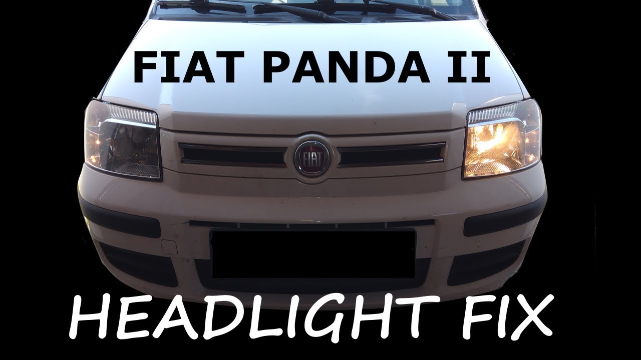 Fiat Panda II (169) - headlight problem fix