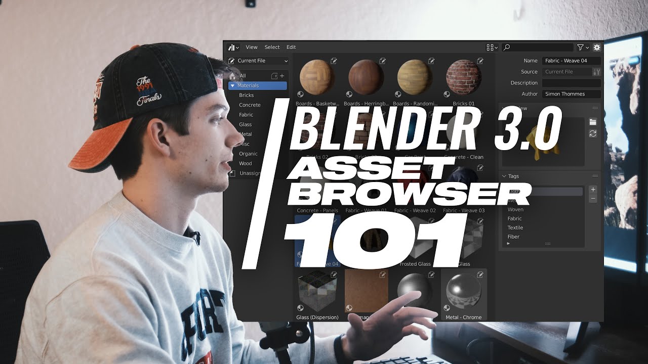 Using Megascans in Blender 3.0 to create immersive Asset Browser Libraries