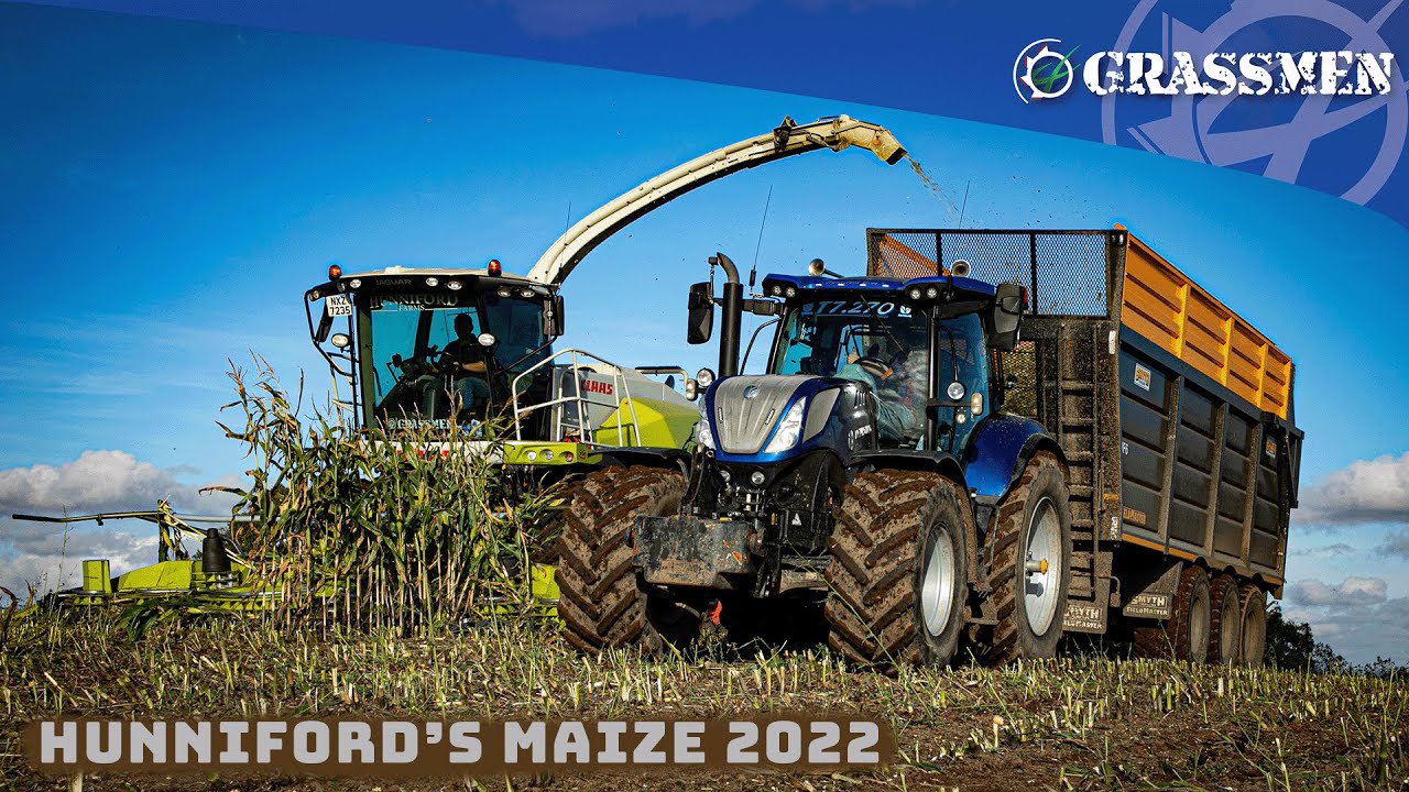 🌽 Cornstars Hunniford's Special - 19 tractors on a long draw!