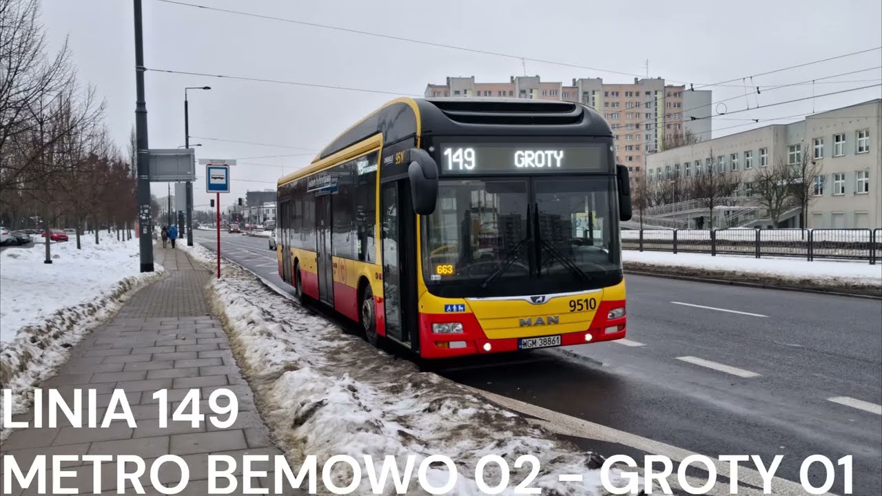 Linia 149 Metro Bemowo 02 - Groty 01