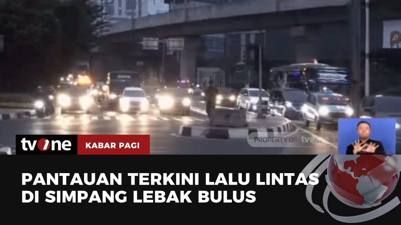 Info Lalu Lintas Simpang Lebak Bulus | Kabar Pagi tvOne