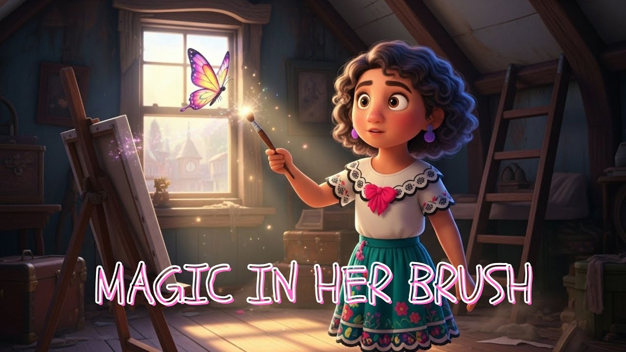 The Magical Paintbrush of Penny | A Heartwarming Story of Art, Courage & Hope 🎨