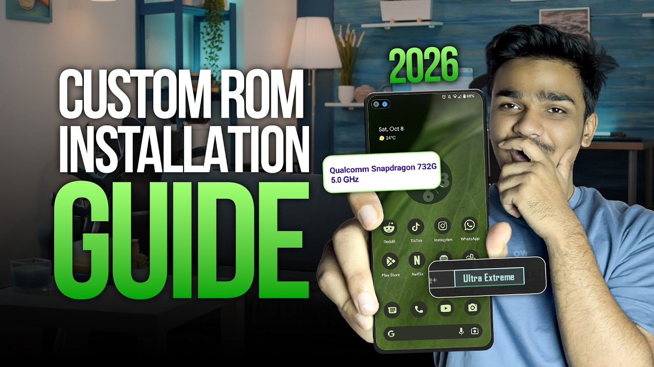 Custom ROM Installation Guide 2026 | Achieve 120FPS in Gaming with Optimized Overclocked Performance