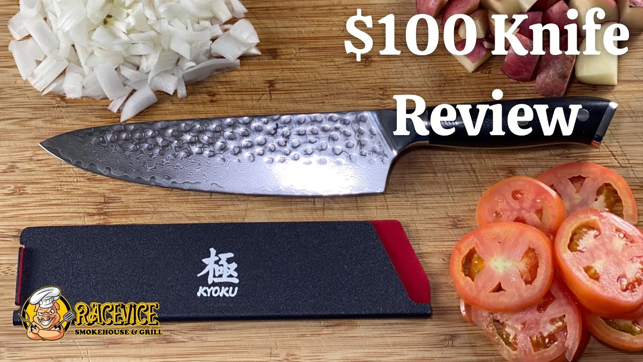 UNBOX/REVIEW Kyoku Shogun Gin Series 8" Chef Knife Review