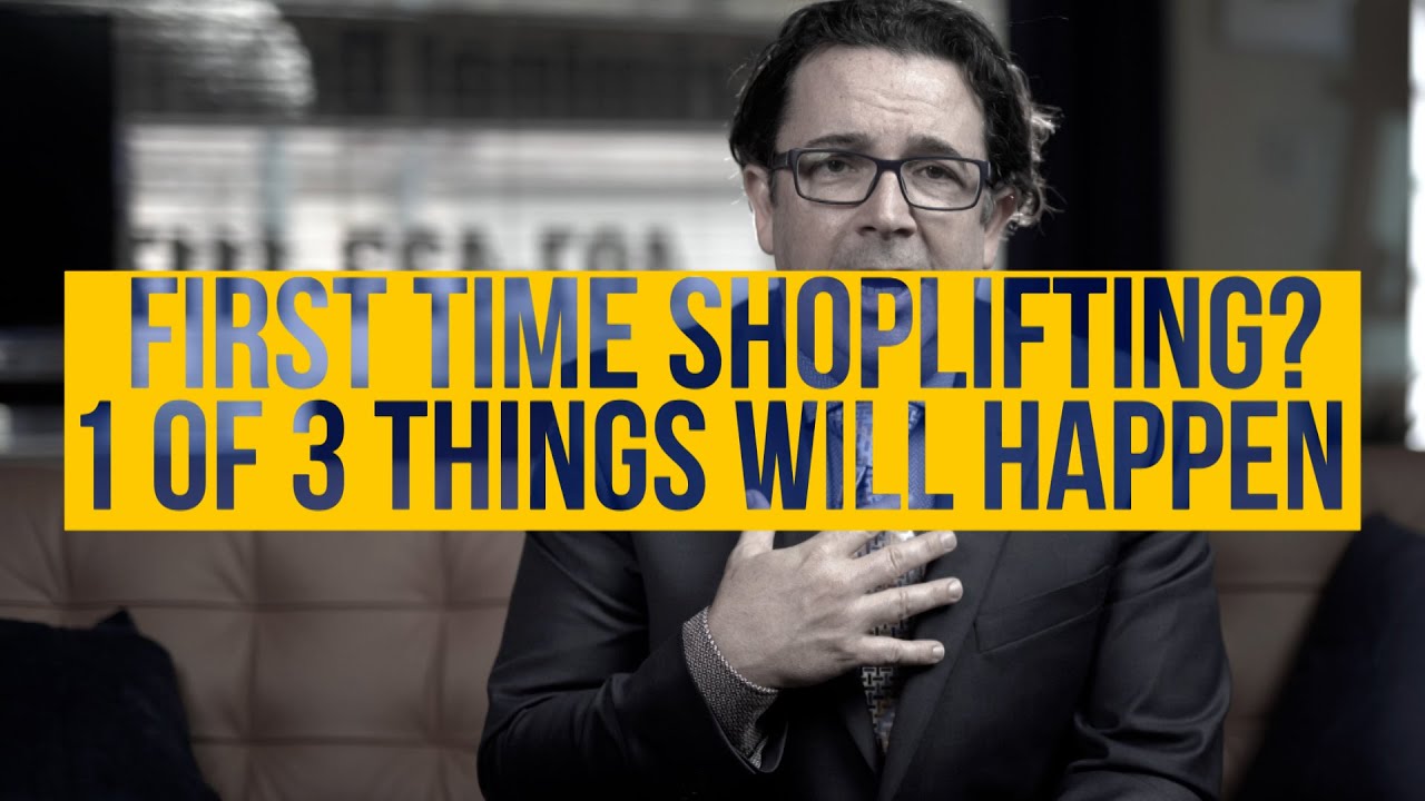 First Time Shoplifting?  1 of 3 Things Will Happen