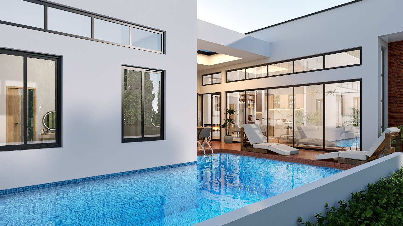 Luxury and Modern Masterpiece House Design with Massive Master Suite | 4 bedrooms | 16m x 24m