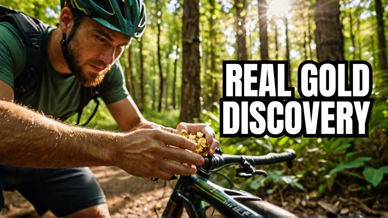 I Found REAL GOLD While Mountain Biking in These Woods!