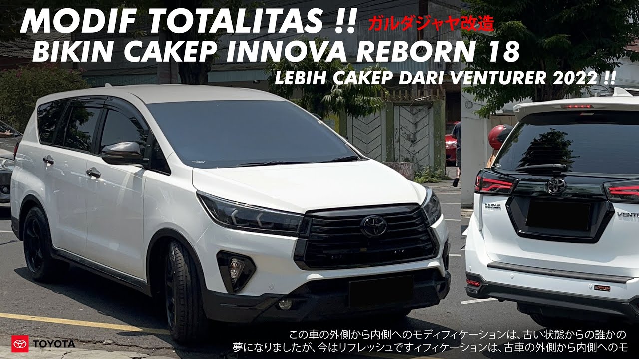 UPGRADE INNOVA VENTURER 18 JADI 2023 BLACK & WHITE!!! TETAP SIMPLE & GAHAR!!
