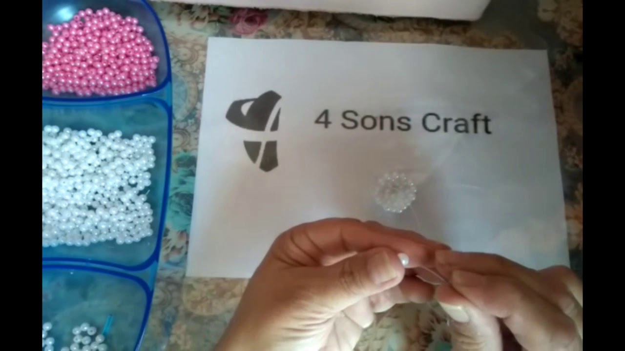 3D Beaded Vase Tutorial