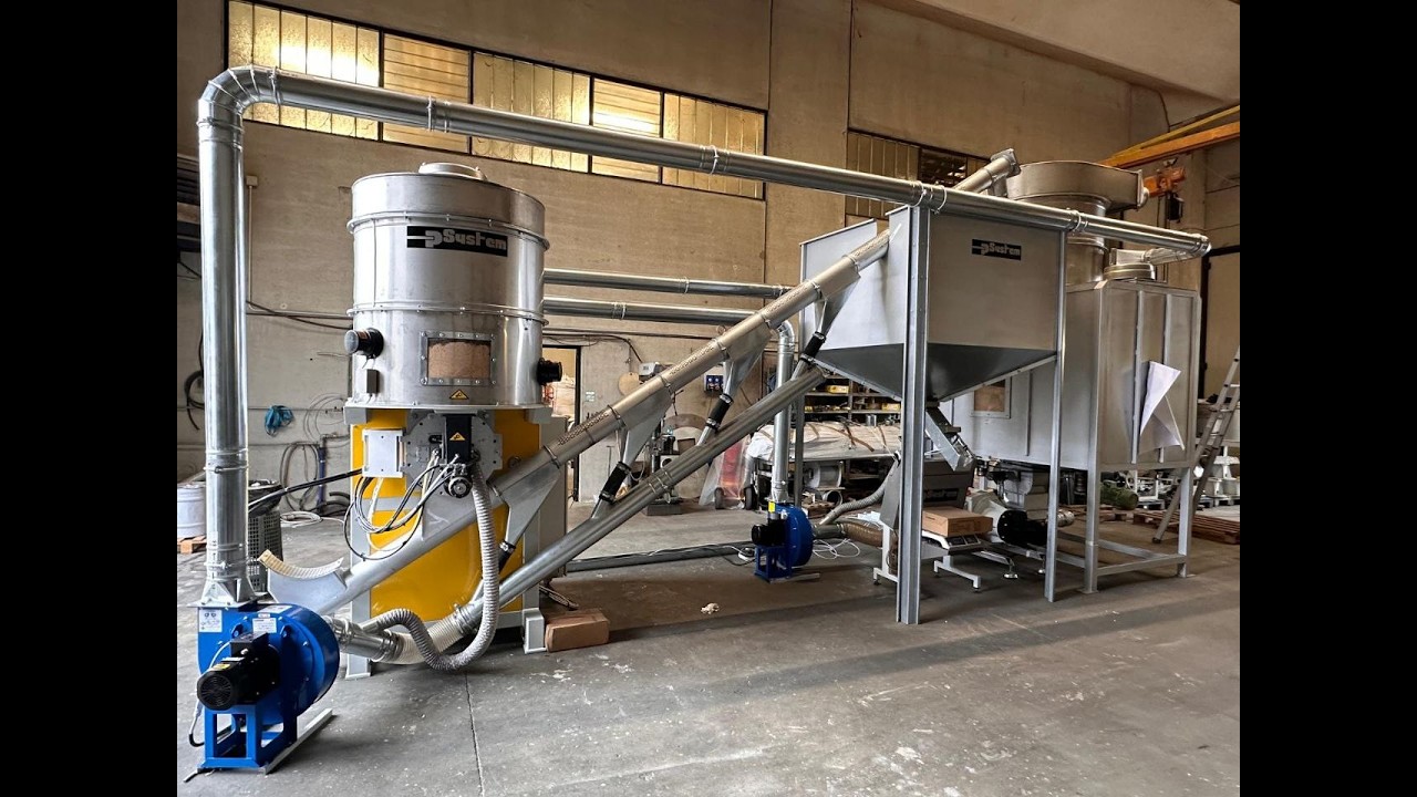 Impianto di Pellettizzazione P System - Factory Acceptance Test (FAT) – P System Pelletizing Plant