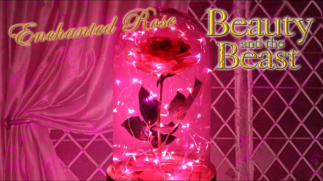 Enchanted Rose Cloche : DIY Movie Prop : Beauty and The Beast